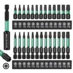 Workpro 27pcs Impact Torx Bit Set (tt7-tt40), Security 1 In&2 In. Fixed Price $23.89.