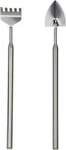 Esschert Design Gt163 Telescoping Terrarium Rake And Trowel Tool Set, Siler. Fixed Price $18.99.