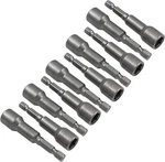 Hordion 10pcs 3/8 Inch Nut Driver Set, Magnetic Extension Socket 3/8"(9.5mm). Fixed Price $14.99.