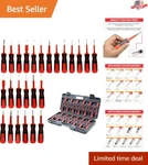 25-piece Tooling Kit For Effortless Terminal Removal - Stainless Steel Tips. Fixed Price $88.99.