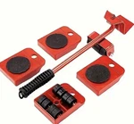 Metal Furniture Lifter Set Labor-saving Pulley System Heavy Object Mover Tools. Fixed Price $20.00.