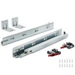 6 Pairs Of 15 Inch Drawer Bottom Side Mount Rails, Heavy Duty Full Ball Bearing. Fixed Price $109.99.