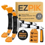 Ezpik Pro 43" Foldable Grabber Reacher Tool For (pack Of 2), Silver. Fixed Price $65.74.