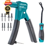 Libraton Plastic Rivet Gun Kit, 90 Degree Angle Hand Riveter With 40 Nylon.... Fixed Price $50.98.