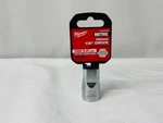 Milwaukee 1/2" Drive 15mm Metric 6-point Socket W/ 4 Flat Sides 45-34-9116- New. Fixed Price $5.60.