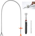 3 Pack Pick-up Tool Set - Extendable Magnetic Pick Up Tools And Flexible Grabber. Fixed Price $12.95.