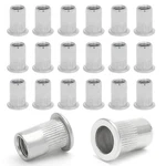 Qjaiune 50pcs M6 Stainless Steel M6-1.0mm, 50 Pack, 304. Fixed Price $10.36.