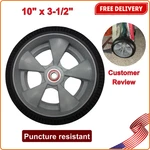 Magliner 111080 Interlocked Microcellular Foam Wheel, 10" X 3-1/2" Non-marking. Fixed Price $48.12.