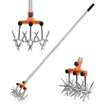 Baraystus Rotary Cultivator Garden Tiller Adjustable Stainless Orange. Fixed Price $49.81.