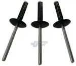 Large Head Black Exploding Rivets Pop Rivet 50 Ct. Tri-fold Racing Fasteners. Fixed Price $14.50.