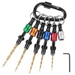 Facaincxs 12pcs Countersink Drill Bit Set With Holder, #4#6#8#10#12 Taper.... Fixed Price $23.38.