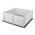 Dogs Whelping Box, 60 X 24 Inch, Plastic Pvc Puppies Playpen With Height A. Fixed Price $293.88.