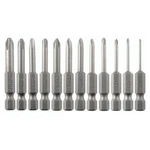 Vesttio Phillips Cross Slot Screwdriver Bit Set 12pcs 12 Ph / 2 Inch, Grey. Fixed Price $19.92.