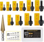 Hifeson Rivet Nut Tool Hand Nuts Riveter Rivnut Metric And Sae With Step Dr. Fixed Price $52.93.