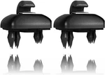 2pcs Audi Inner Sun Visor Clips, Upgraded Car Interior Sunscreen Holder Black. Fixed Price $9.11.