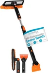 Snow Moover 39" Extendable Brush With Squeegee & Ice Scraper Foam Grip. Fixed Price $64.49.