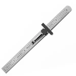 6" Machinist Pocket Ruler - Stainless Steel With Clip, Round End, 32nd.... Fixed Price $13.00.