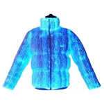 Fashion Light Up Down Coat Rgb Colors Led Jacket Fiber Optic Unisex. Fixed Price $498.00.