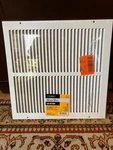Everbilt Air Return Grill 14 In. X Steel. White. (od 15.75. Fixed Price $14.99.