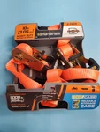 Smartstraps Padded Ratchet Tie-downs, 1in. X 10ft. Each, 2 Pack, 3,000-lb.. Fixed Price $15.20.