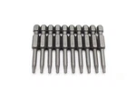 Tmax 10 Piece T10 Round Shaft 2 Inch Length Screwdriver Insert Bits Hex Shank. Fixed Price $13.97.