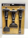 Klutch Bolster And Cold Chisel Set 3-pc. New. Fixed Price $37.95.