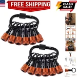 Bit Holder Key Chain 12 Pcs Set, 1/4 Inch Socket Hex Shank Holders Keycha.... Fixed Price $26.09.