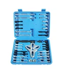 Zlirfy 46pcs Harmonic Balancer Puller Set,flange Type Gear And Crank Puller,p.... Fixed Price $41.99.