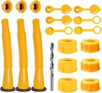 Gas Can Spout Replacement, Nozzle Replacement (3 Kits-yellow). For 1/2/5. Fixed Price $14.99.