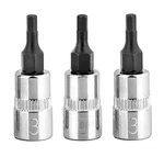 Brazen 3mm Hex Bit Socket/allen Driver Three Pack (1/4" Drive, Short). Fixed Price $19.73.