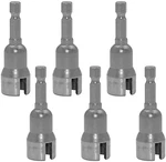Mesee 6pcs Power Wing Nut Driver Set, Impact Hex Drill One Size, Nonmagnetic. Fixed Price $17.99.