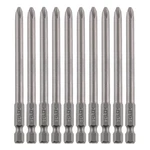 Vesttio Phillips Cross Slot Ph2#2 Long Screwdriver Bit Set 10pcs 1/4 Inch Hex. Fixed Price $20.26.