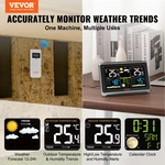 Vevor Weather Station Indoor Outdoor, 7.5 In Color Display, Wireless Digital Hom. Fixed Price $47.29.