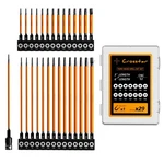 Crosstar 3" And 6" Impact Long Torx Bit Set 29pc (tt7-tt40) S2 Steel Security.... Fixed Price $63.47.