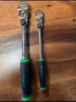 *new* Snap On Tools Fh80mp And Th72mp Green Indexing Ratchet Combo Set. Fixed Price $401.62.