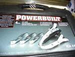 Powerbuilt Combo 2/3 Jaw Reversible Gear Puller 4", 6" Model #648613. Fixed Price $71.25.