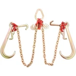 Vevor 5/16'' X 3' Tow Chain J Hook G80 V-chain Bridle With Rtj Hooks 9260 Lbs. Fixed Price $59.90.