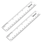 Eboot 2 Pack Plastic Ruler Straight Measuring Tool For Student. Fixed Price $8.30.