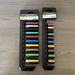 Pittsburgh Pro 3/8 In. Dr Metric Bright Color-coded Deep Socket 20pc **scratched. Fixed Price $29.25.