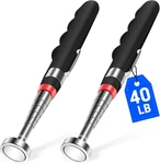 2pcs Telescoping Magnetic Pickup Tool With 40lb Pull Force, 30in Telescopic Stro. Fixed Price $13.26.