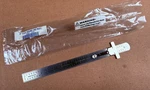Pec Tools Flexible Round End Rule Ruler W/ Sliding Clip, 32nds/64ths- Stainless. Fixed Price $12.99.