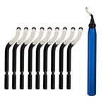 With 10pcs Hss Blades - For Metal, Aluminum, Copper, Plastic Pipe, 3d Printing,. Fixed Price $16.92.