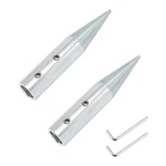 Blsgbuiding 5/8" Spindle Tapered Threaded Adapter Left & Right Pair. Fixed Price $21.82.