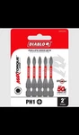 (j) Diablo 2" #1 Phillips Drive Bits, 5 Pack (dph12p5). Fixed Price $6.50.