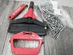 Stlm Extending Reach Lazy Tong Hand Riveter Pop Rivet Gun Nozzles Tool ( Bundle). Fixed Price $49.98.