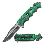 Tac-force Spring Assisted Knife W/aluminum Handle-rope Cutter, Glass Punch&clip. Fixed Price $16.99.