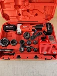 Milwaukee M18 2676-21 Force Logic 6t Knockout Tool With 1/2"-2" Kit. Fixed Price $1189.00.
