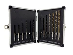 Drill America 13 Pc Quick Change Cobalt Bit Set, 1/16"-1/4" Hex Shank. Fixed Price $53.10.