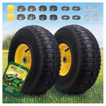 15x6.00-6 Tire And Wheel Assembly (2 Pack),replacement Riding Lawn Mower Fron.... Fixed Price $86.67.