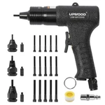 Pneumatic Rivet Nut Gun With #8-32, 10-24 & 1/4-20 Quick-change Nose-piece As.... Fixed Price $206.50.